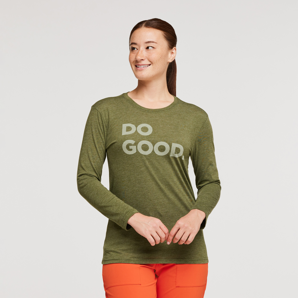 Do Good Long Sleeve T Shirt Women's - Image 7