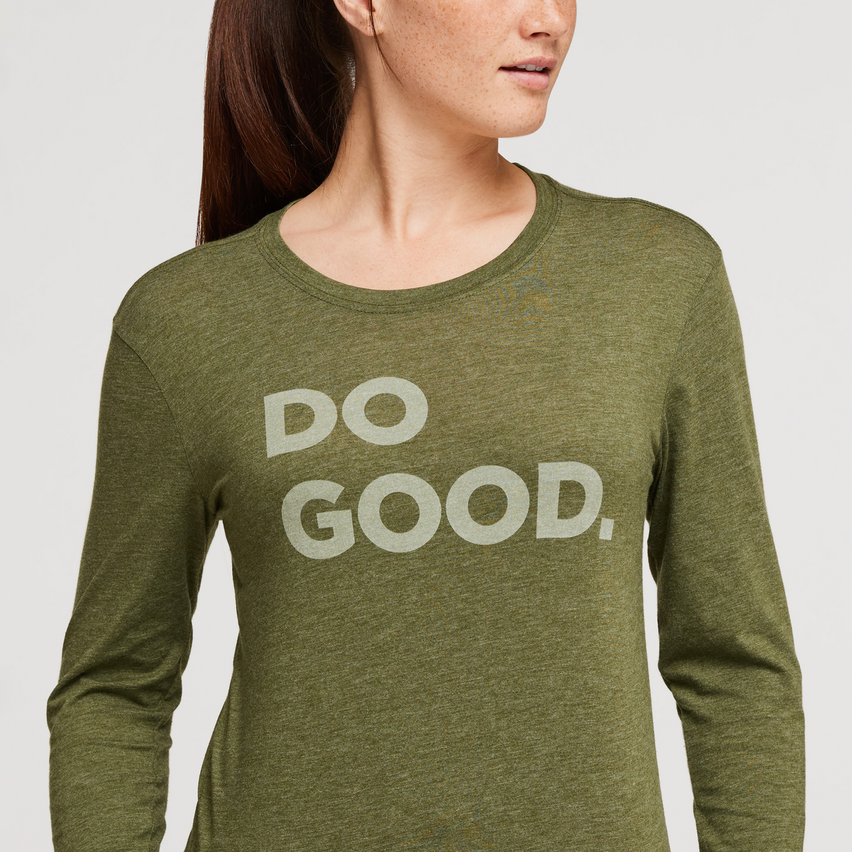 Do Good Long Sleeve T Shirt Women's - Image 11