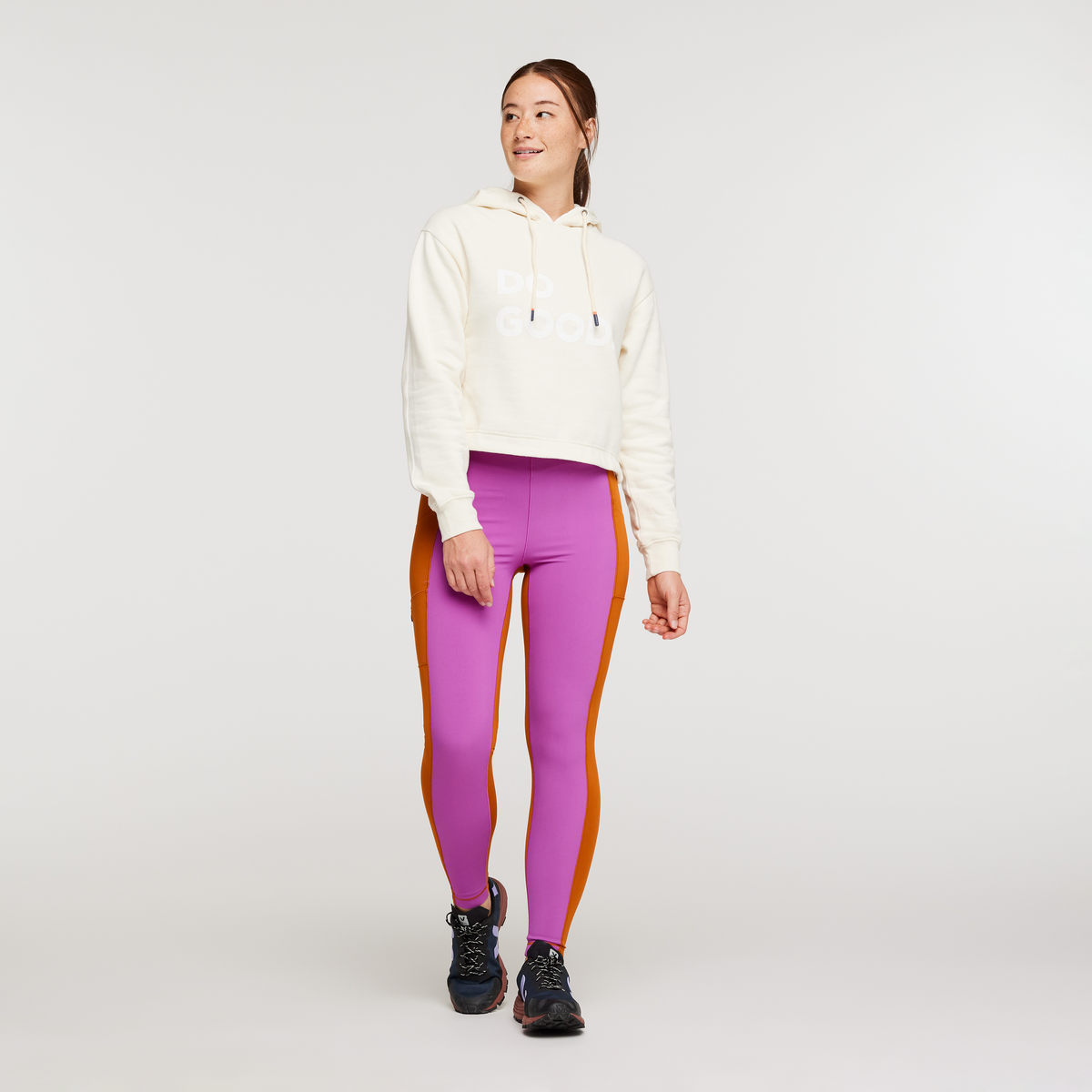 Alternative view of Do Good Crop Sweatshirt   Women's