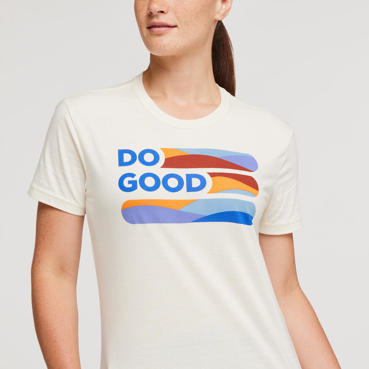 Do Good Stripe T Shirt Women's - Image 5