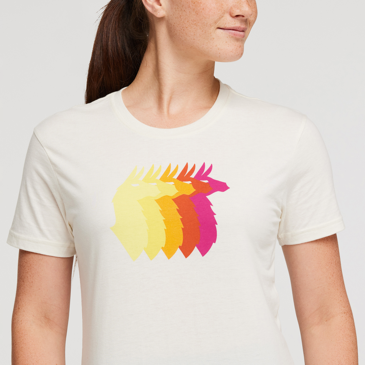 Llama Sequence T Shirt Women's - Image 11