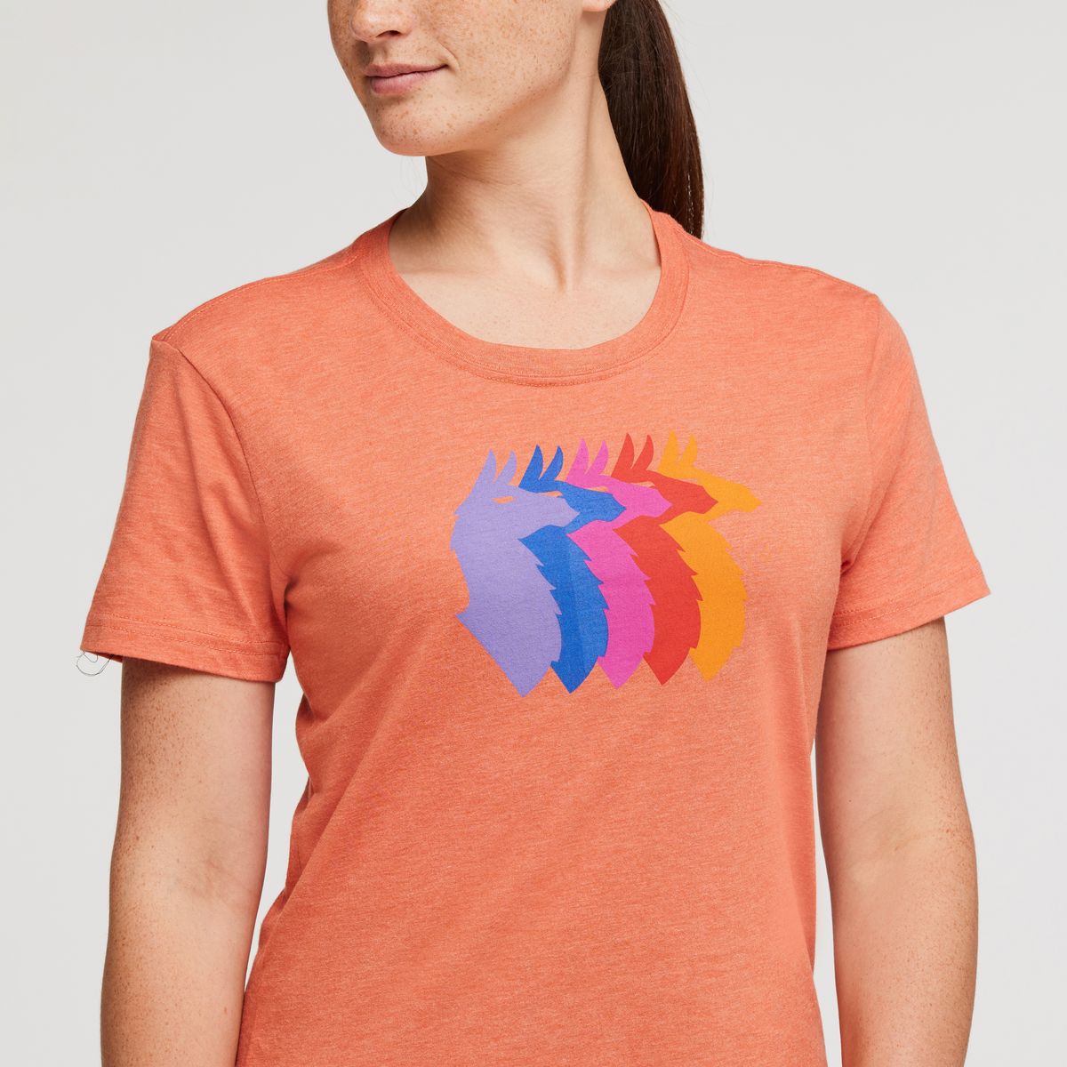 Llama Sequence T Shirt Women's - Image 6