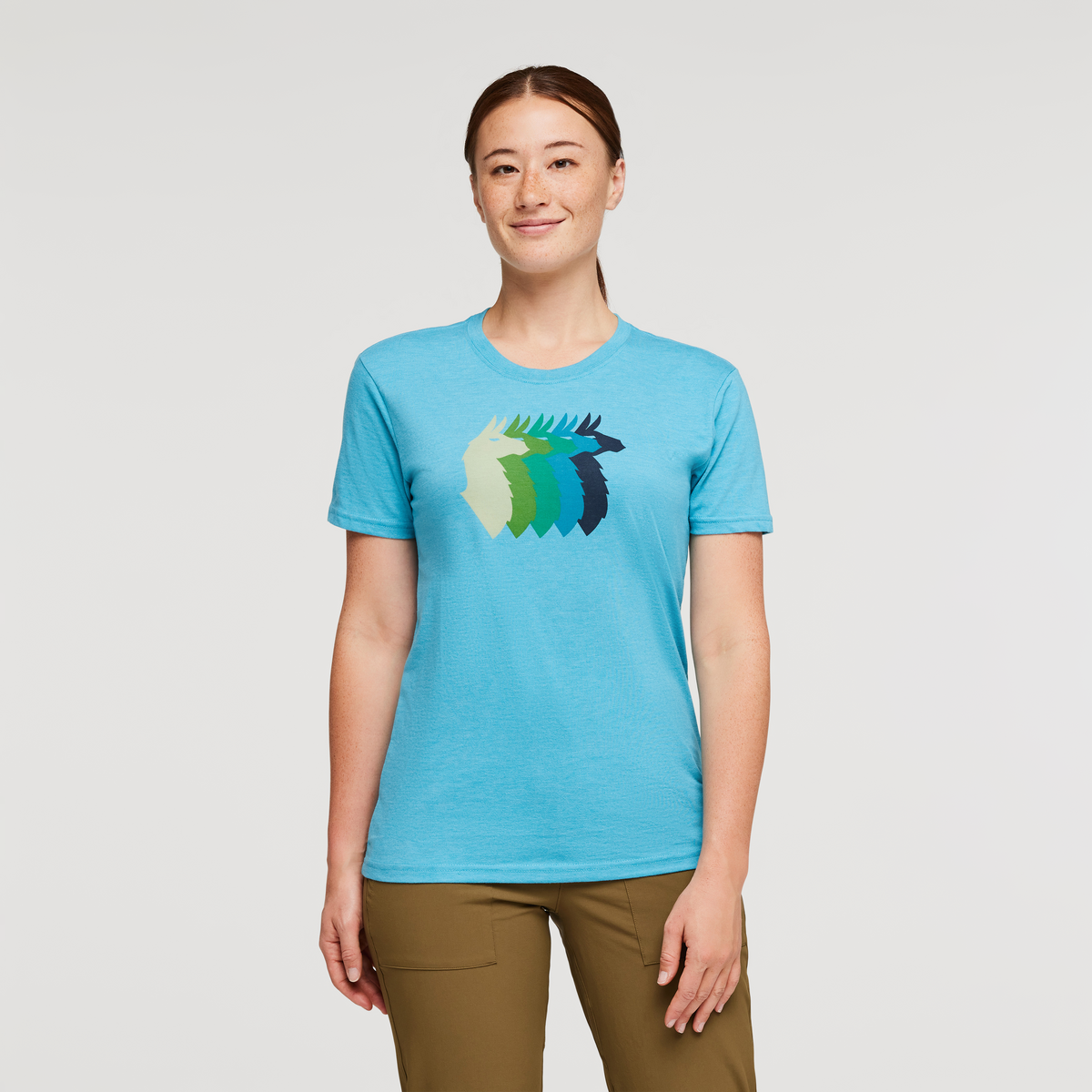 Llama Sequence T Shirt Women's