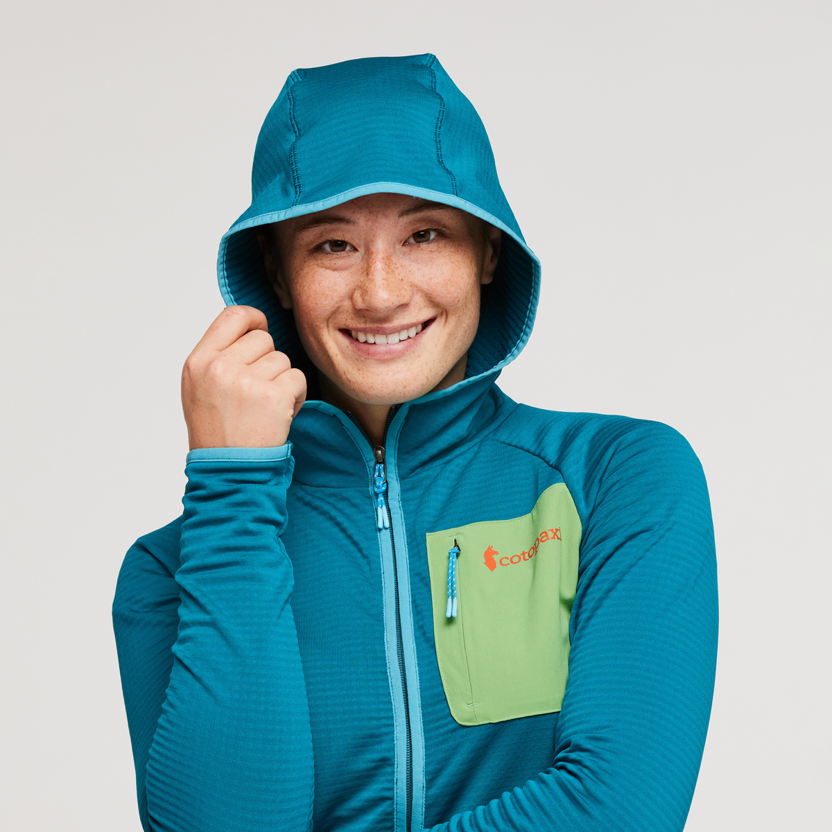 Otero Fleece Full Zip Hooded Jacket Women's - Image 6