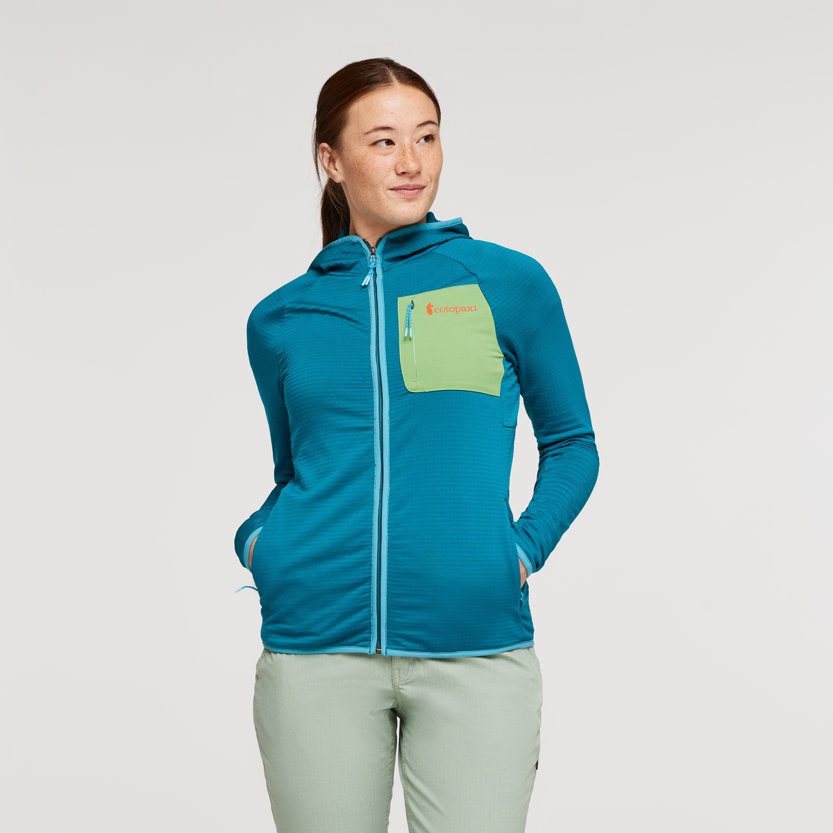Otero Fleece Full Zip Hooded Jacket Women's - Image 2