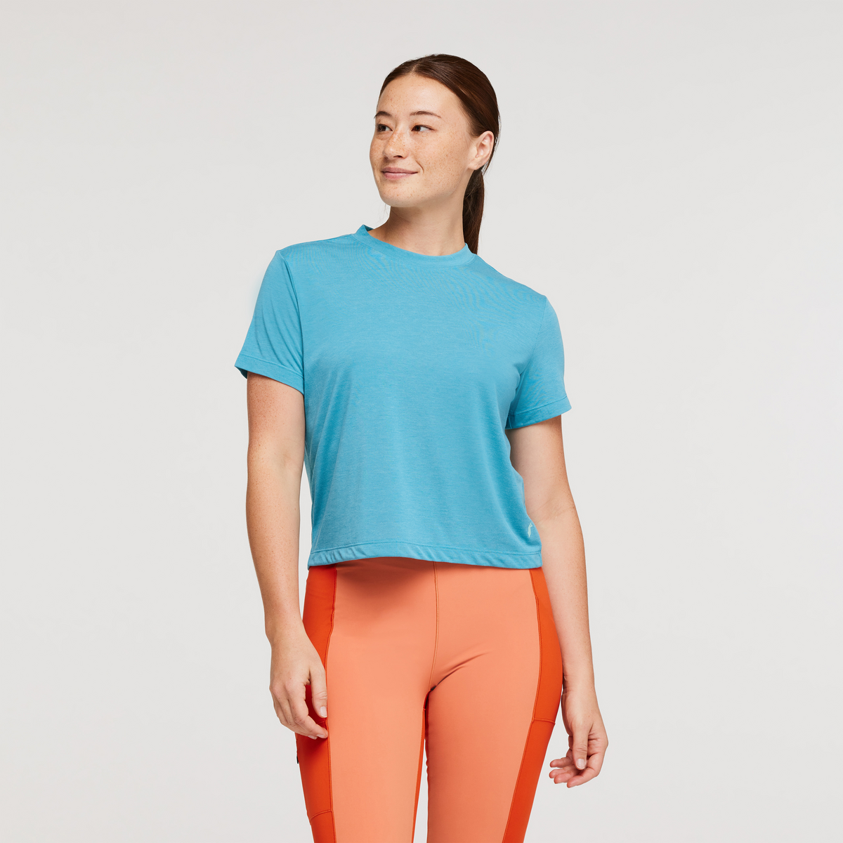 Paseo Travel Crop T Shirt Women's - Image 7