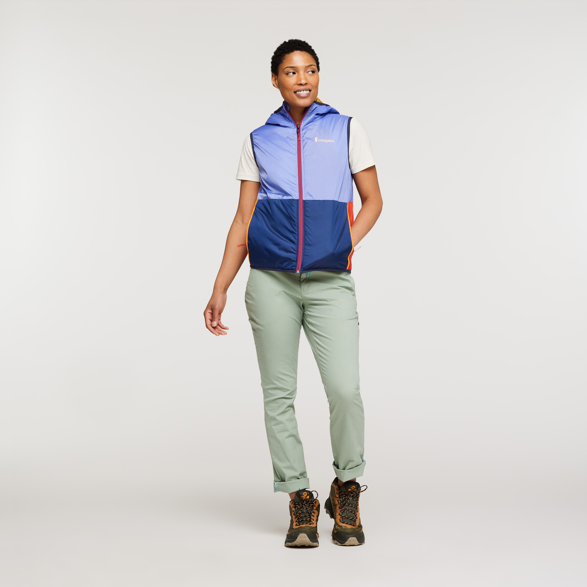 Teca Cálido Reversible Hooded Vest Women's - Image 5