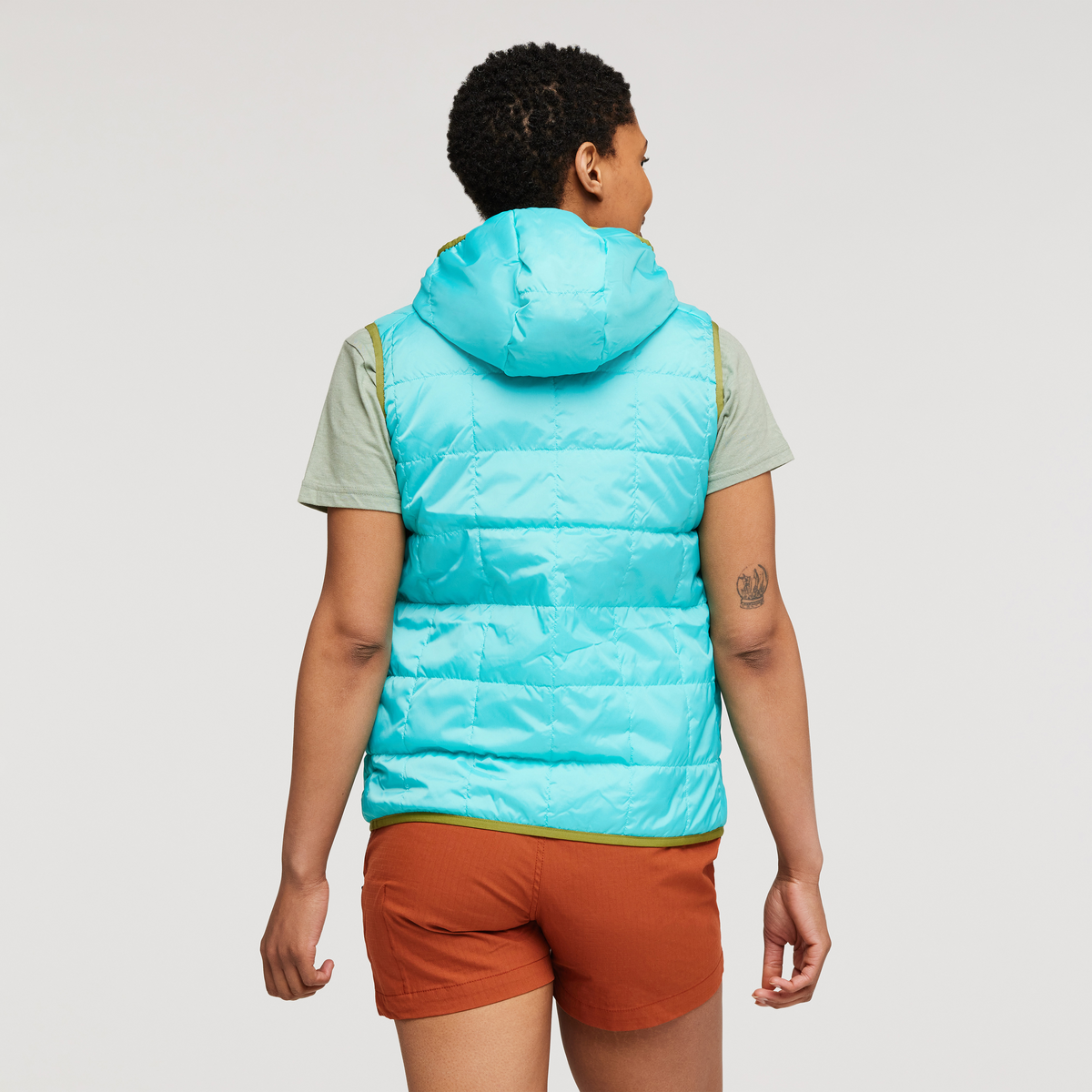 Teca Cálido Reversible Hooded Vest Women's - Image 11