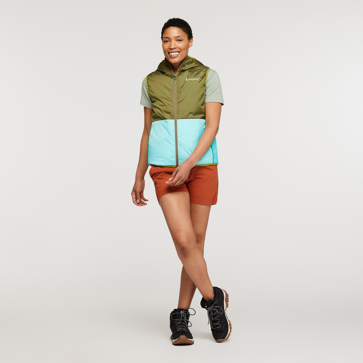 Teca Cálido Reversible Hooded Vest Women's - Image 12