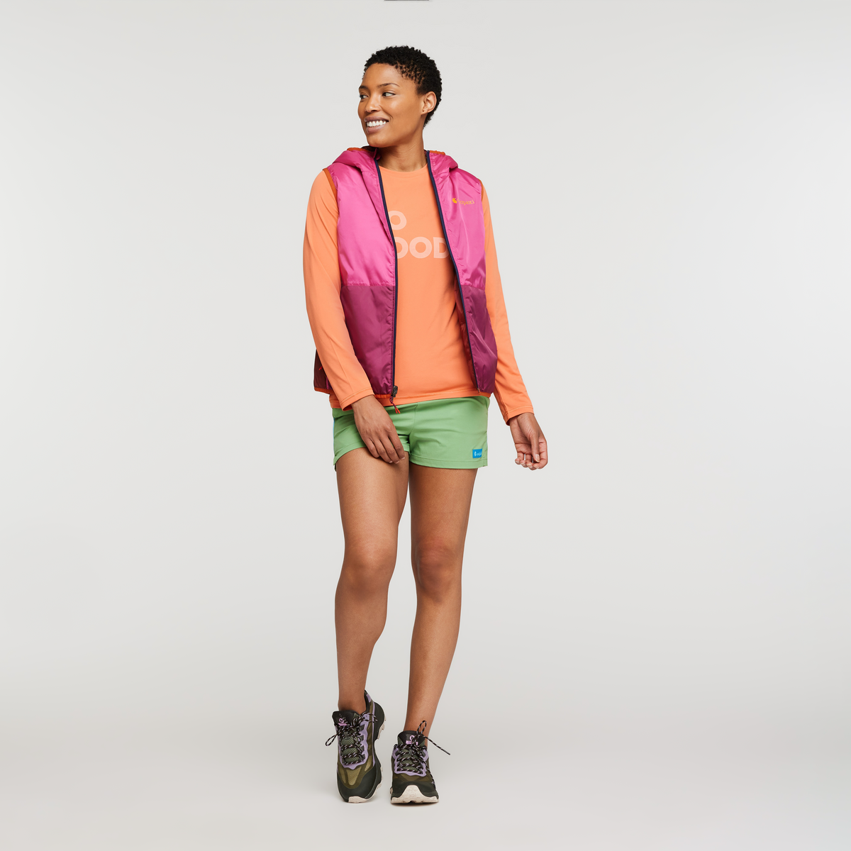 Teca Cálido Reversible Hooded Vest Women's - Image 19