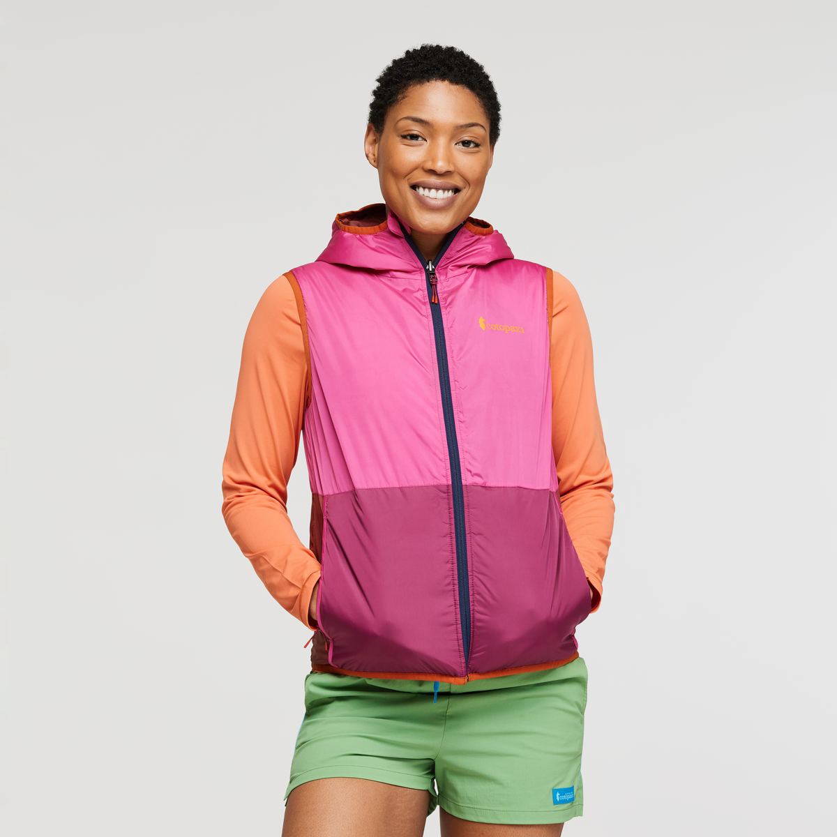 Teca Cálido Reversible Hooded Vest Women's - Image 16