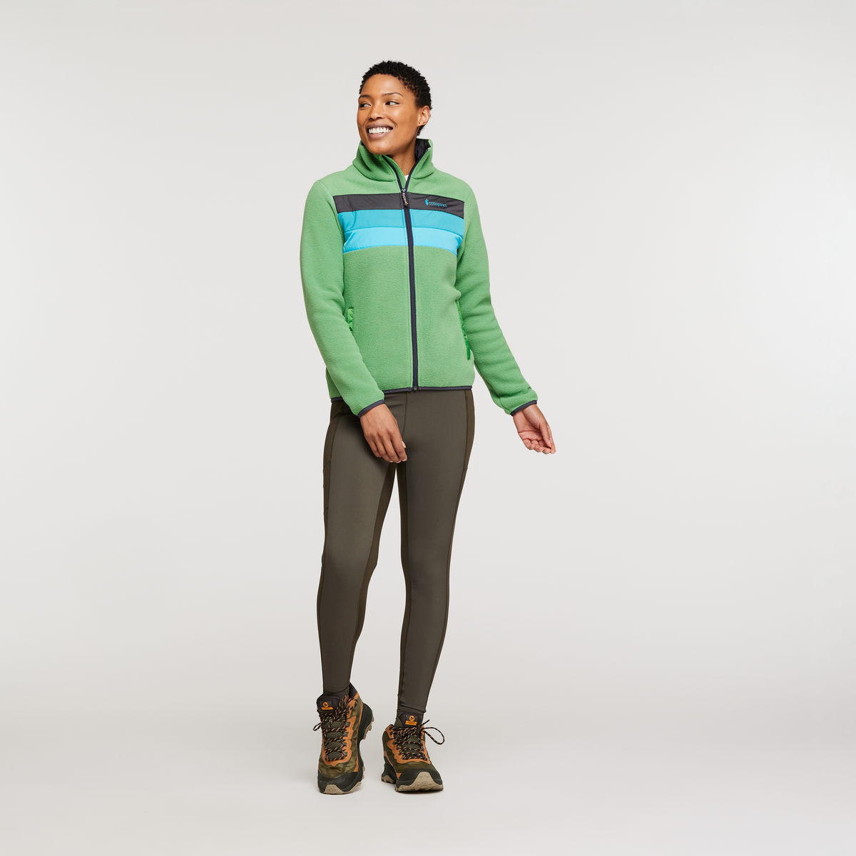 Alternative view of Teca Fleece Full Zip Jacket   Women's