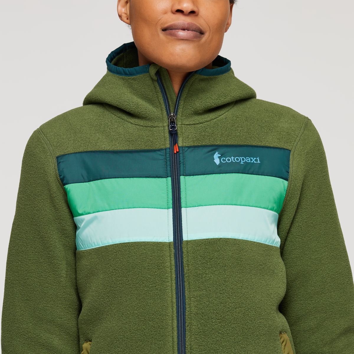 Teca Fleece Hooded Full Zip Jacket Women's - Image 17