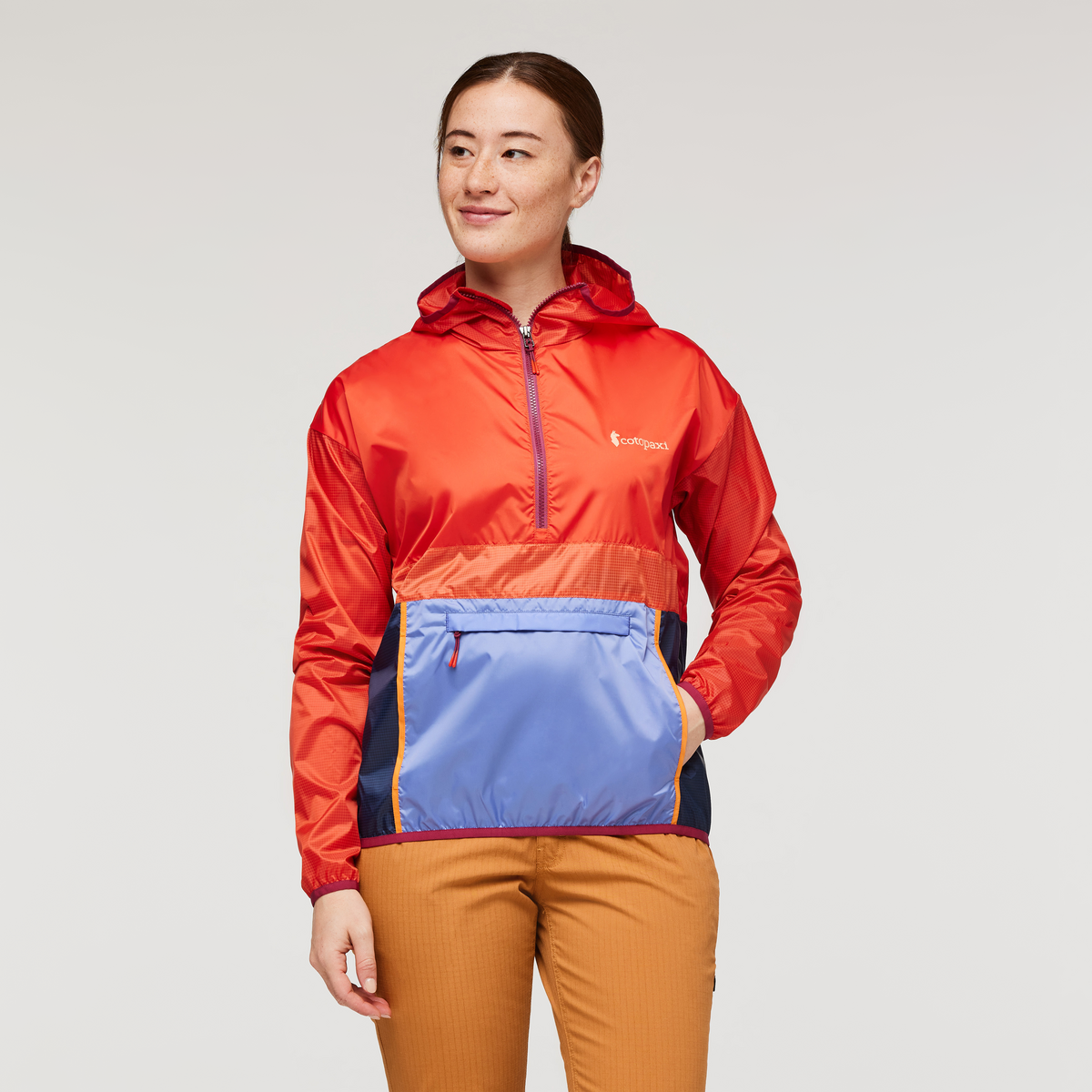 Alternative view of Teca Half Zip Windbreaker   Women's