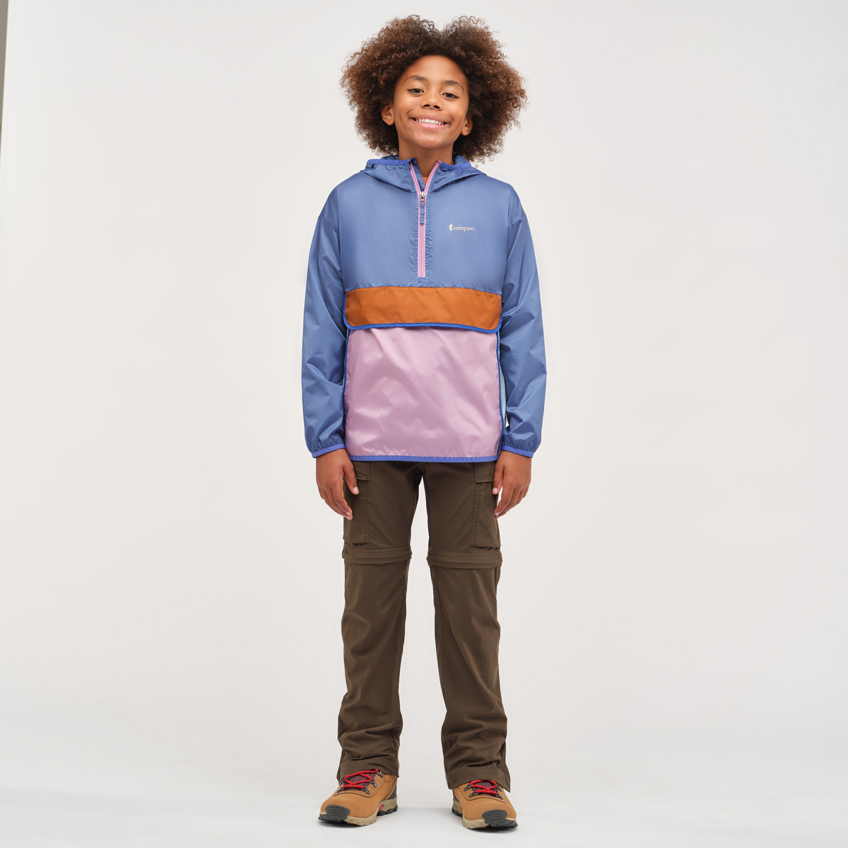 Alternative view of Teca Half Zip Windbreaker   Kids'
