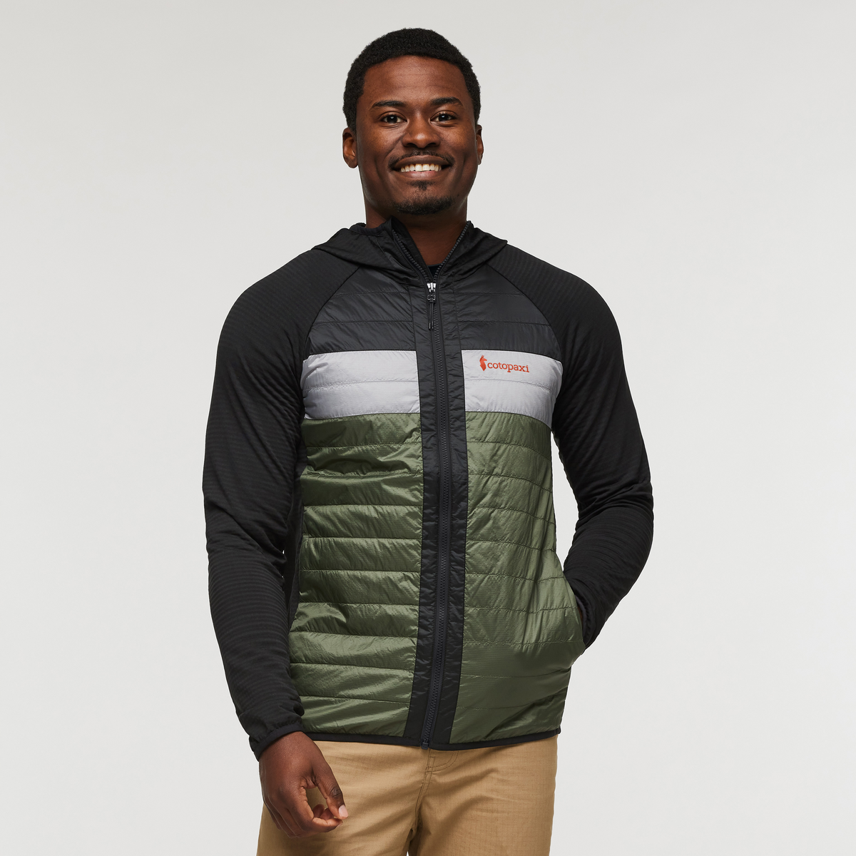 Capa Hybrid Insulated Hooded Jacket Men's - Image 34