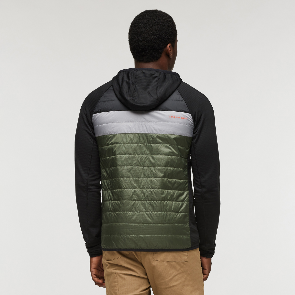 Capa Hybrid Insulated Hooded Jacket Men's - Image 4