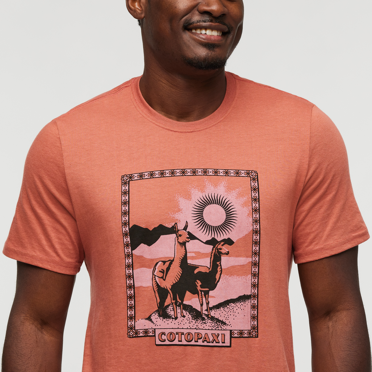 Llama Greetings T Shirt Men's - Image 12