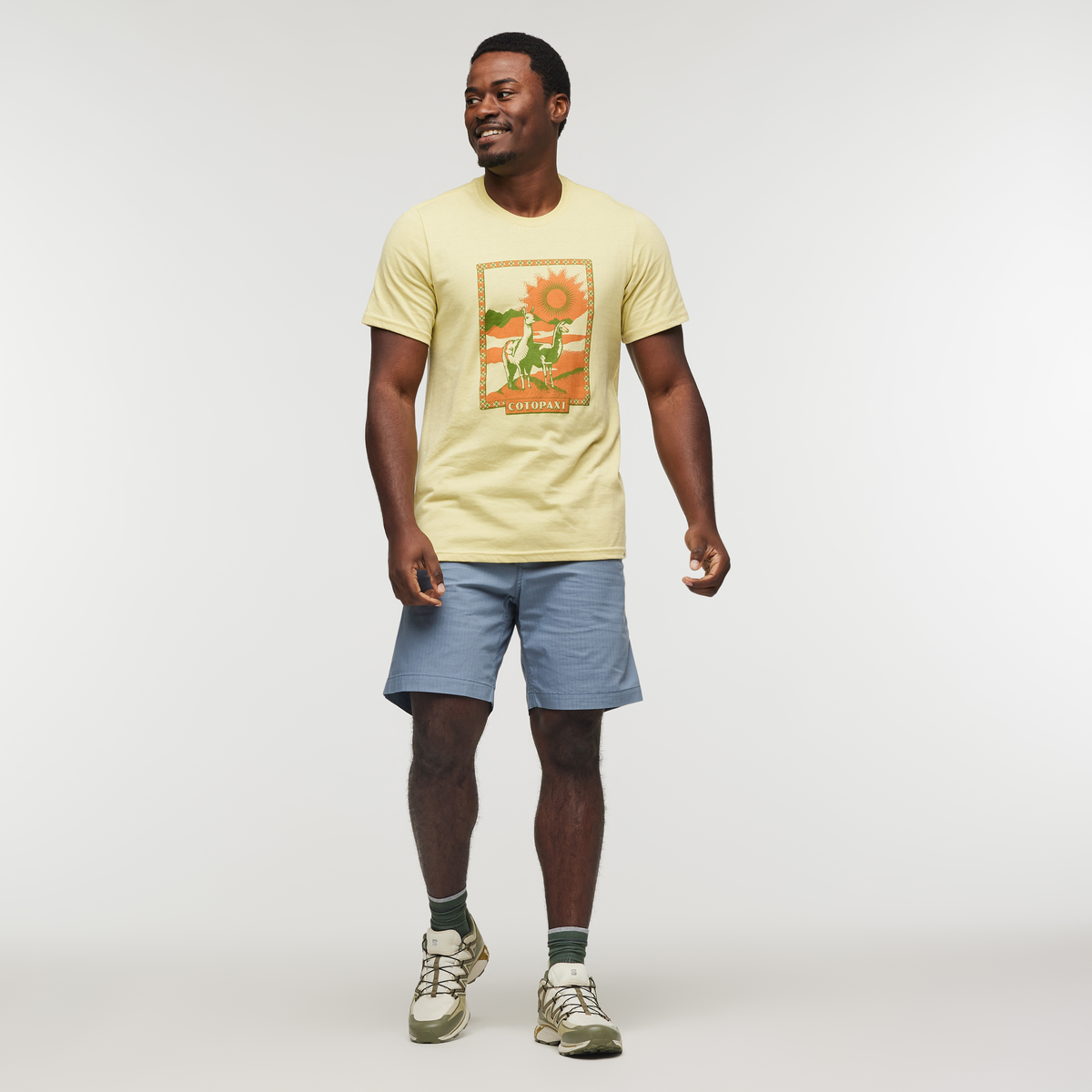 Llama Greetings T Shirt Men's - Image 16