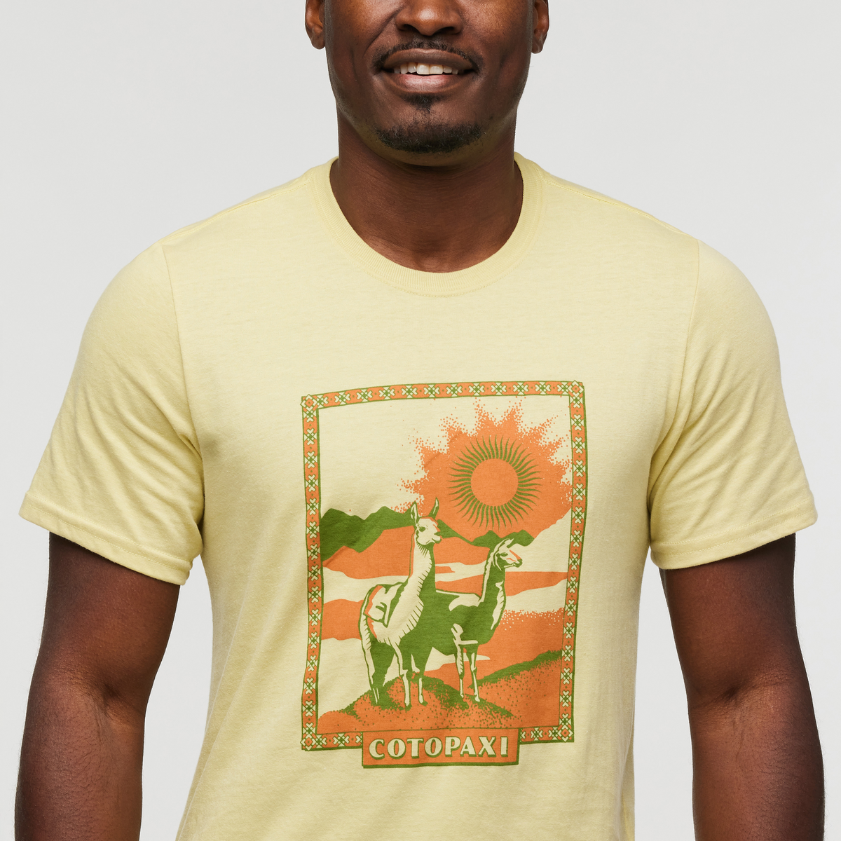 Llama Greetings T Shirt Men's - Image 19