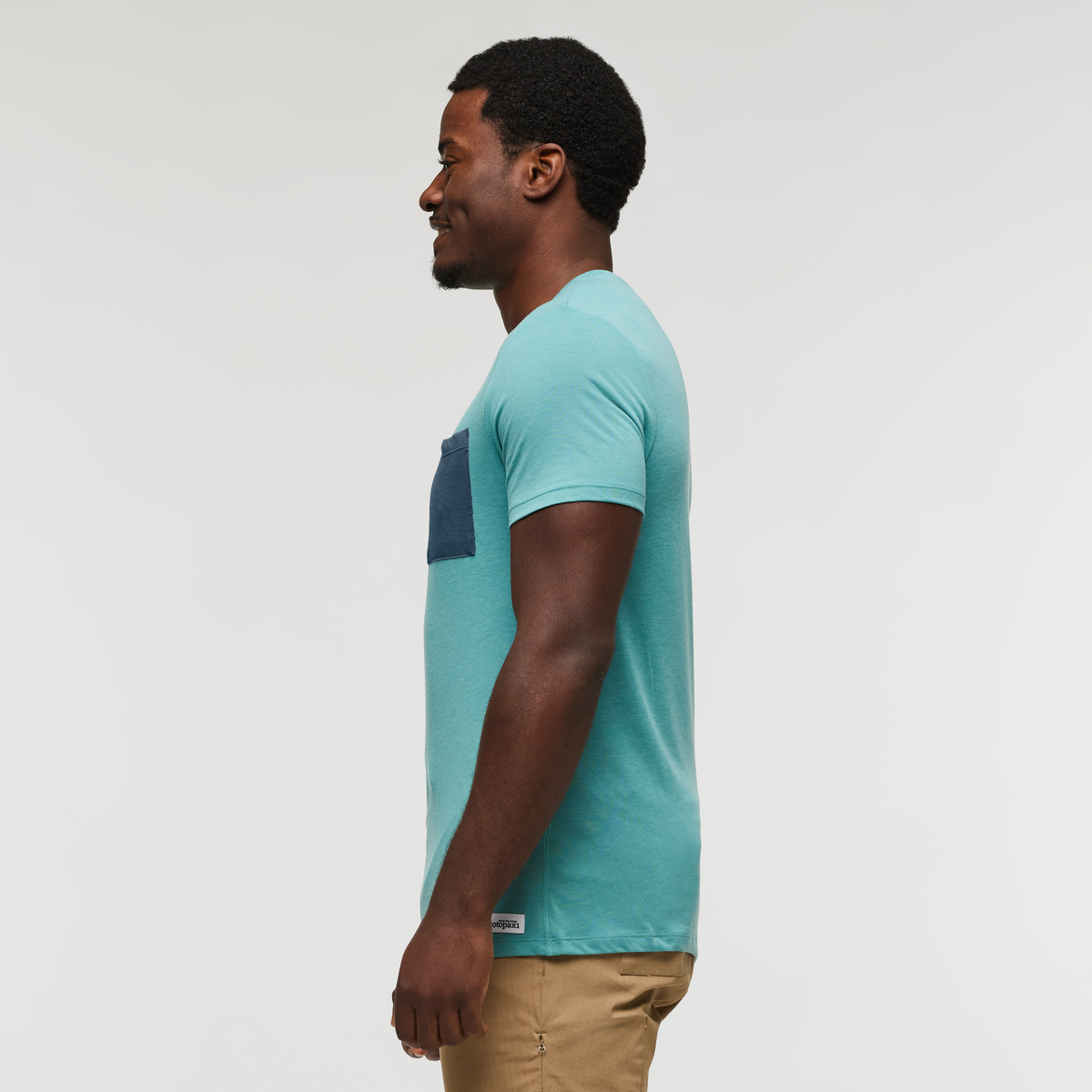 Paseo Travel Pocket T Shirt Men's - Image 3