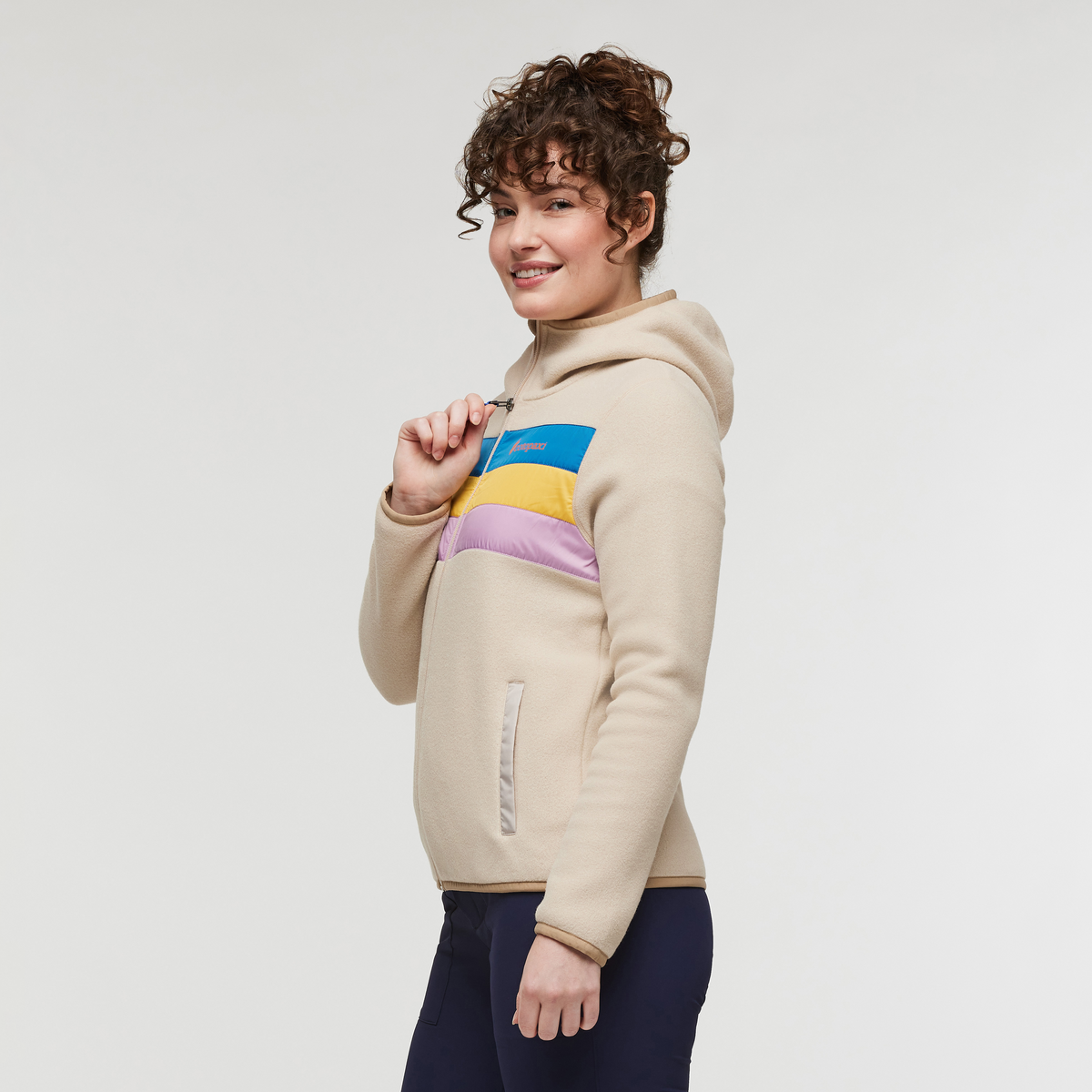 Teca Fleece Hooded Full Zip Jacket Women's - Image 10