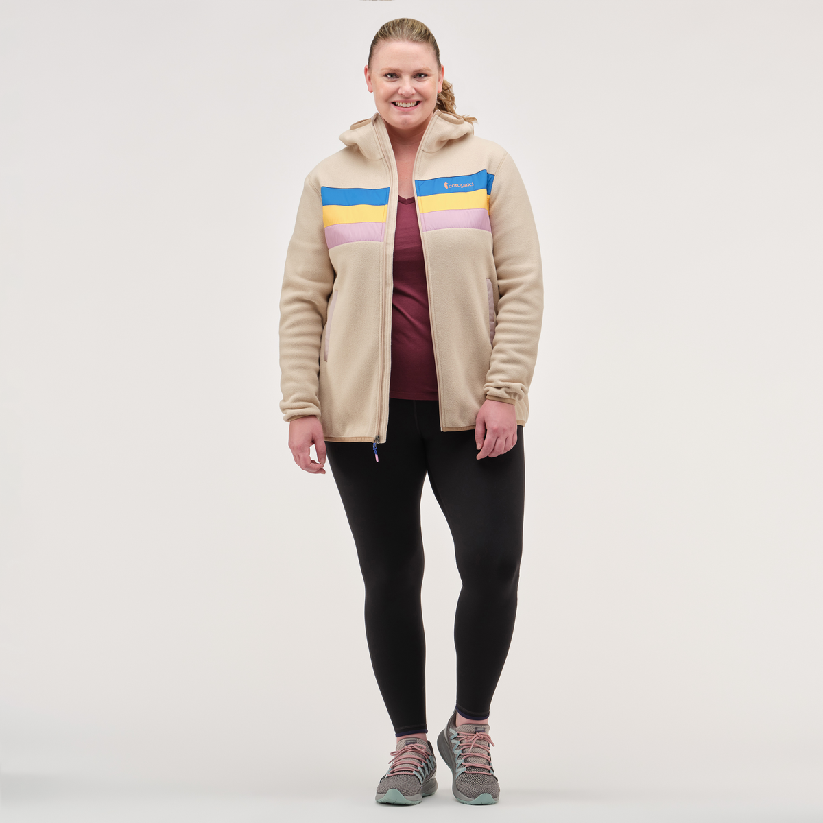 Teca Fleece Hooded Full Zip Jacket Women's - Image 15