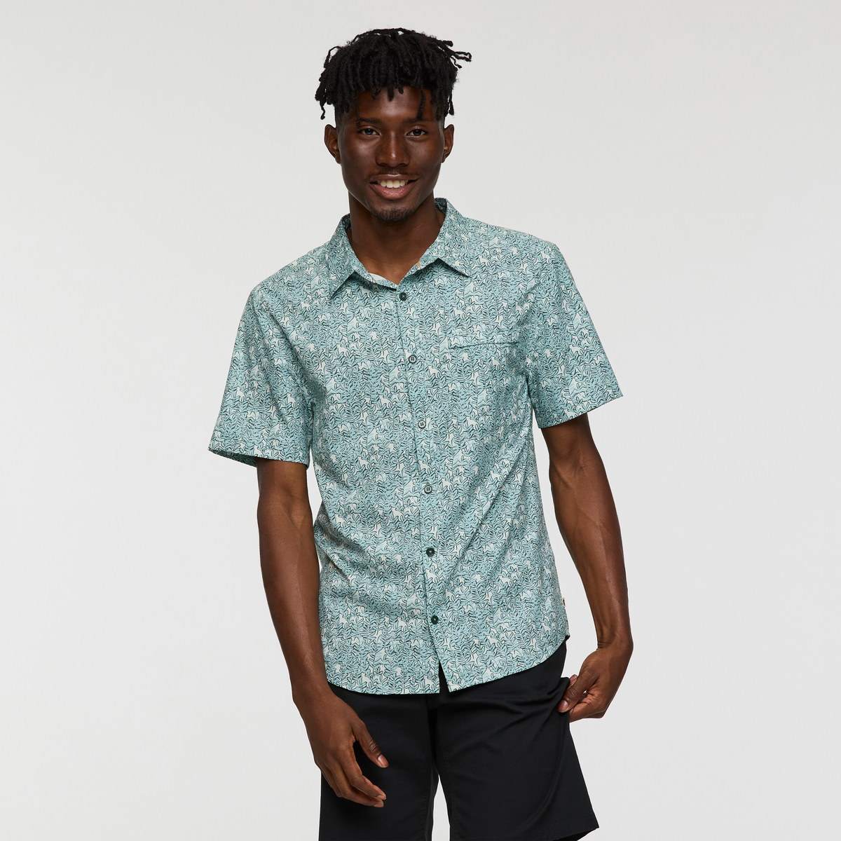 Cambio Button Up   Print   Men's