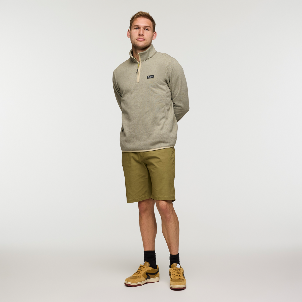 Alternative view of Envo Fleece Quarter Zip Pullover   Men's