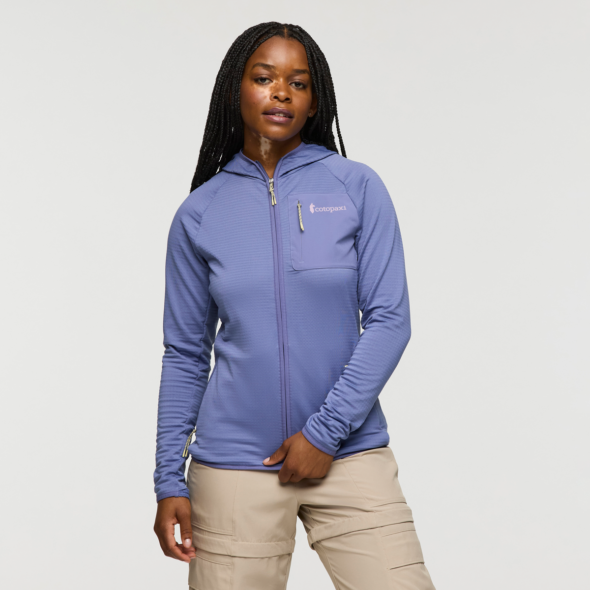 Otero Fleece Full Zip Hooded Jacket   Women's