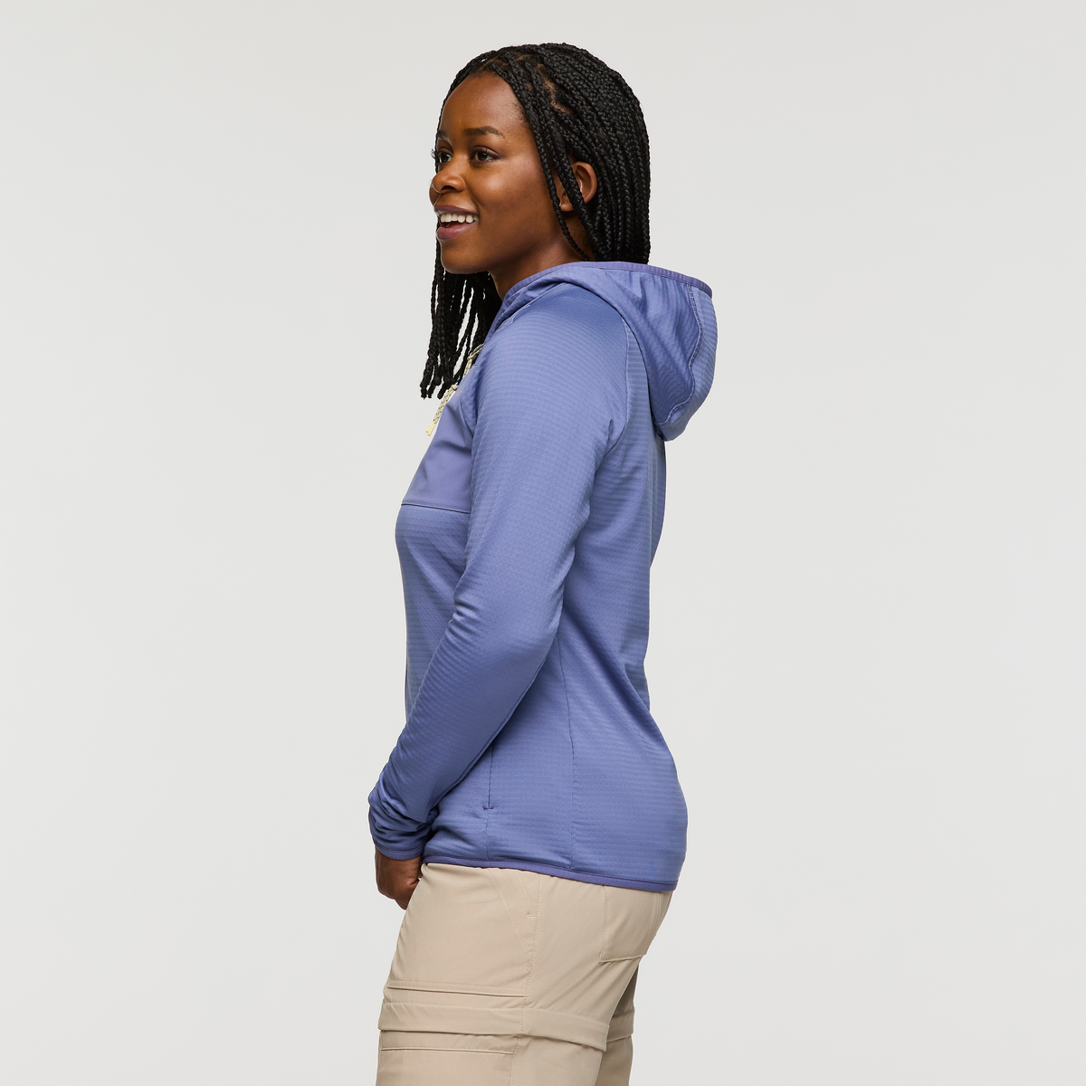 Otero Fleece Full Zip Hooded Jacket Women's - Image 3
