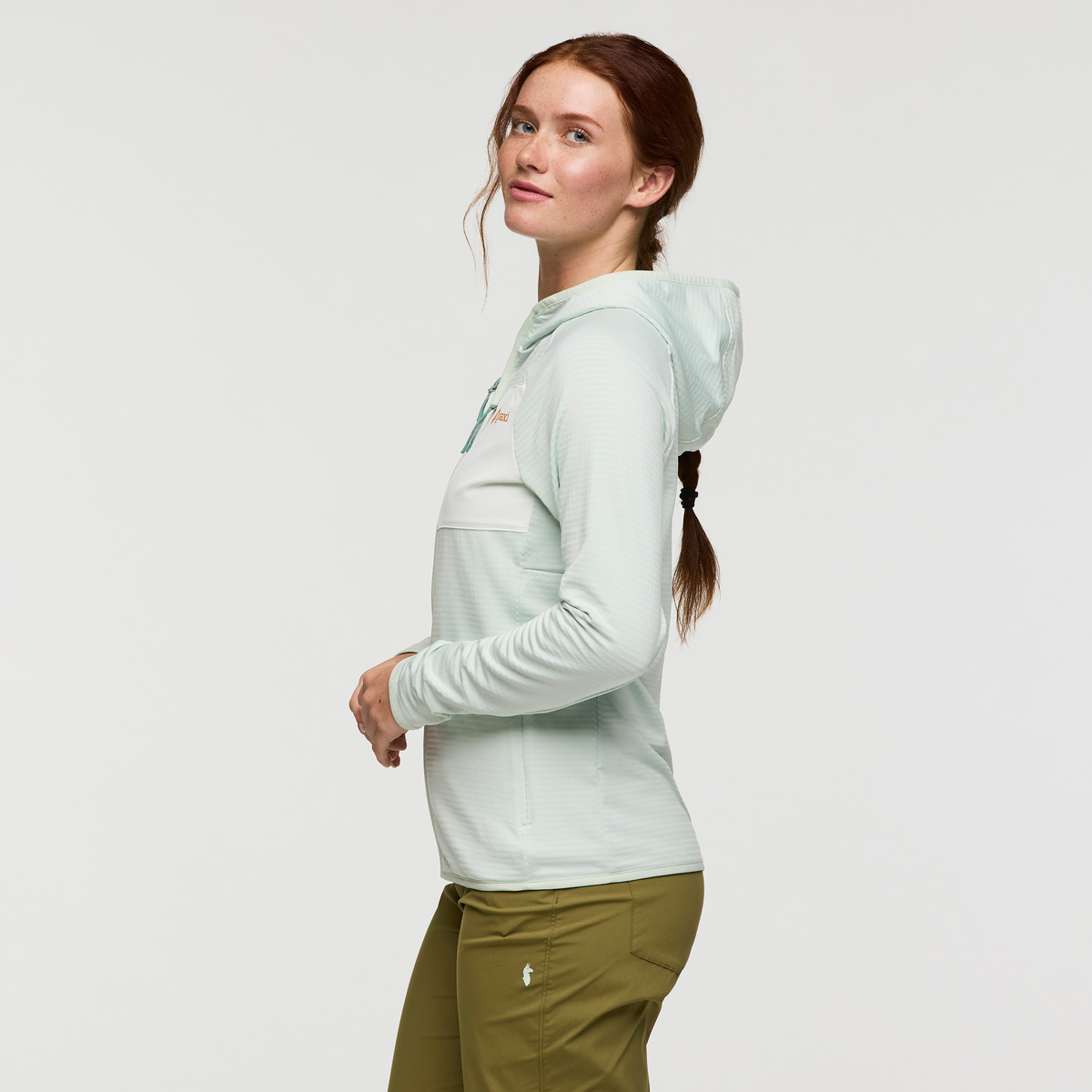 Otero Fleece Full Zip Hooded Jacket Women's - Image 3