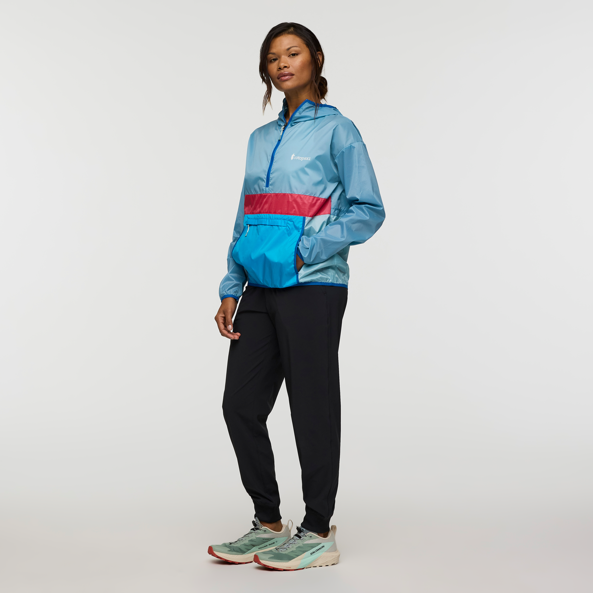 Alternative view of Teca Half Zip Windbreaker   Women's