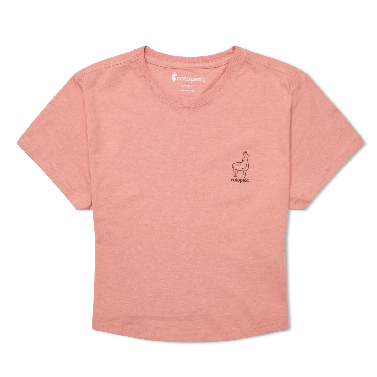 Tiny Llama Crop T Shirt Women's - Image 3