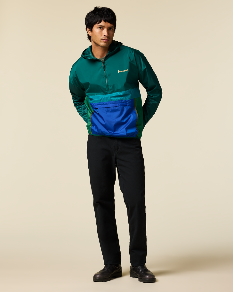 Alternative view of Teca Half Zip Windbreaker   Men's