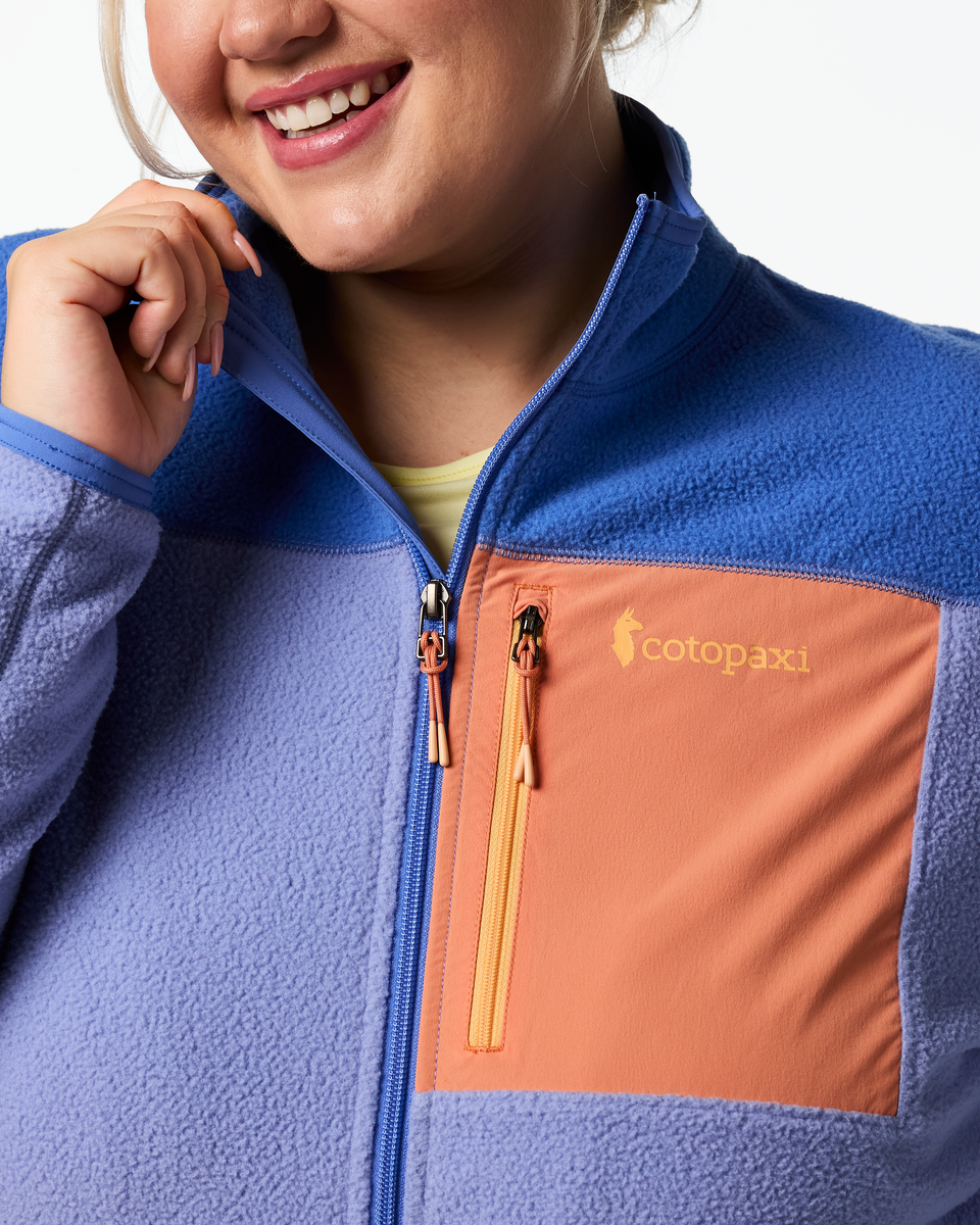 Abrazo Fleece Full Zip Jacket Women's - Image 5