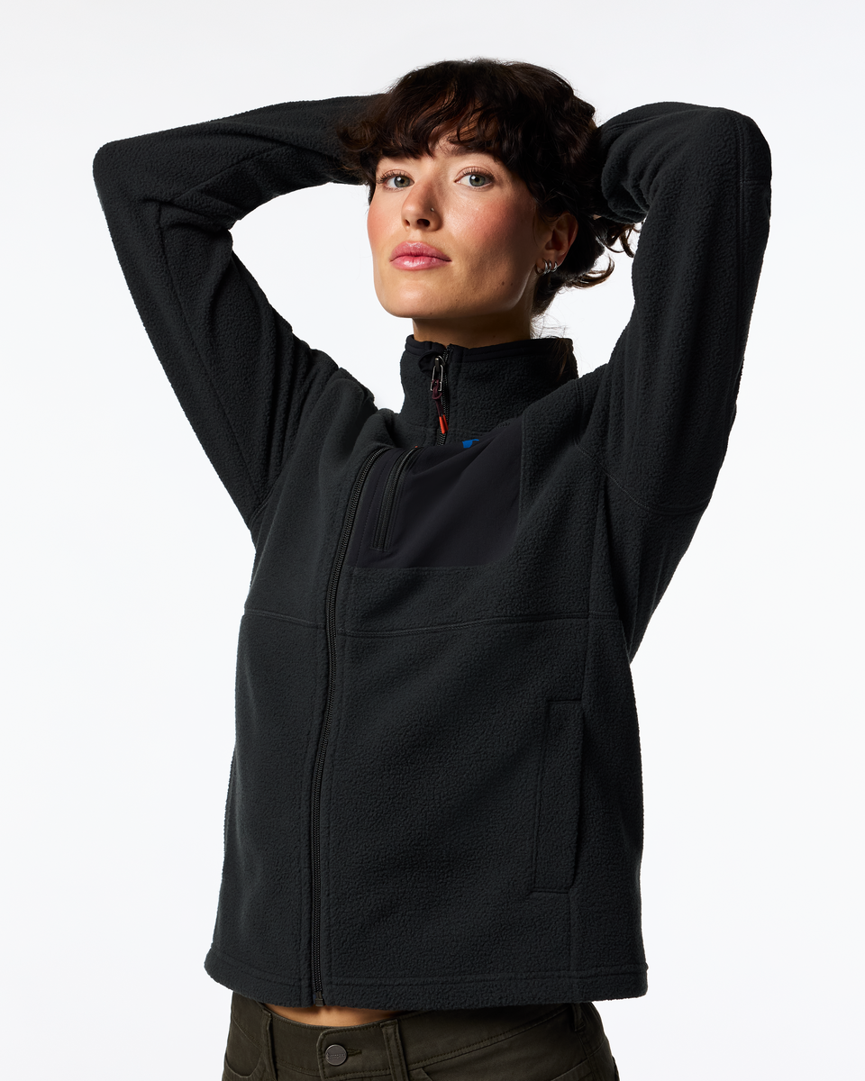 Abrazo Fleece Full Zip Jacket Women's - Image 12