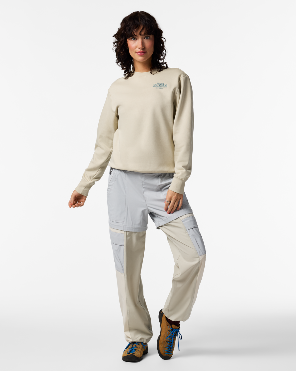 Alternative view of Adventure Gear Crew Sweatshirt   Women's