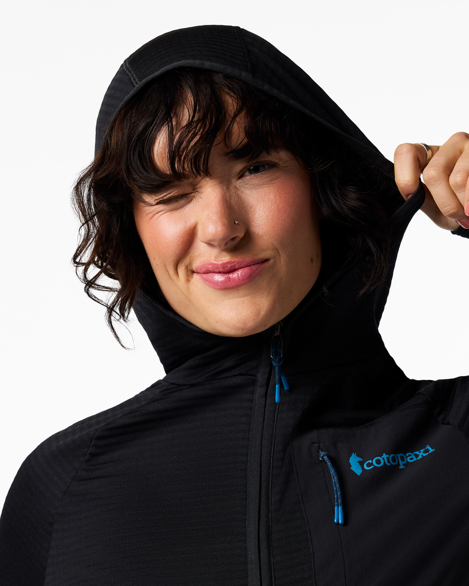 Otero Fleece Full Zip Hooded Jacket Women's - Image 29