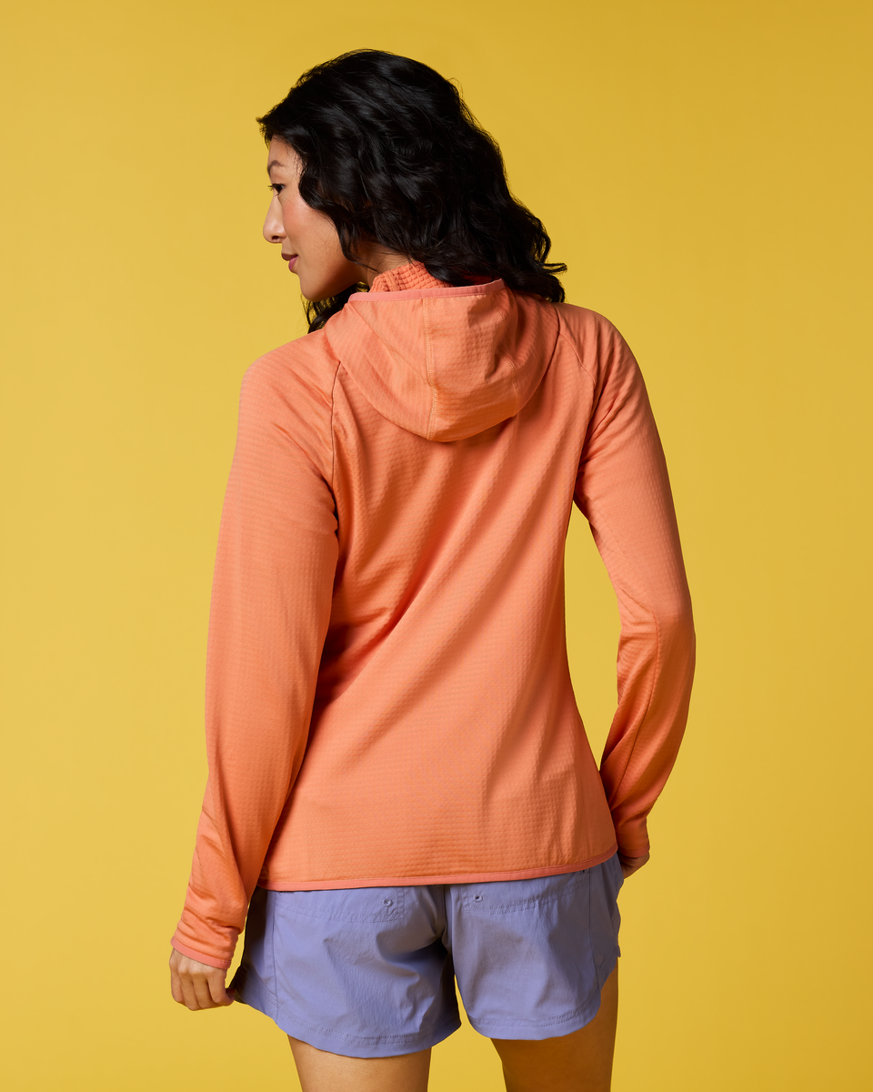 Otero Fleece Full Zip Hooded Jacket Women's - Image 21