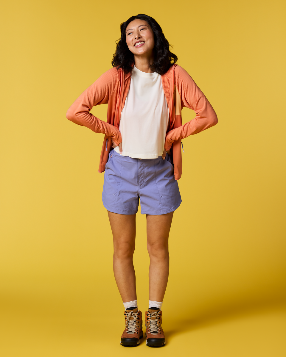 Otero Fleece Full Zip Hooded Jacket Women's - Image 20