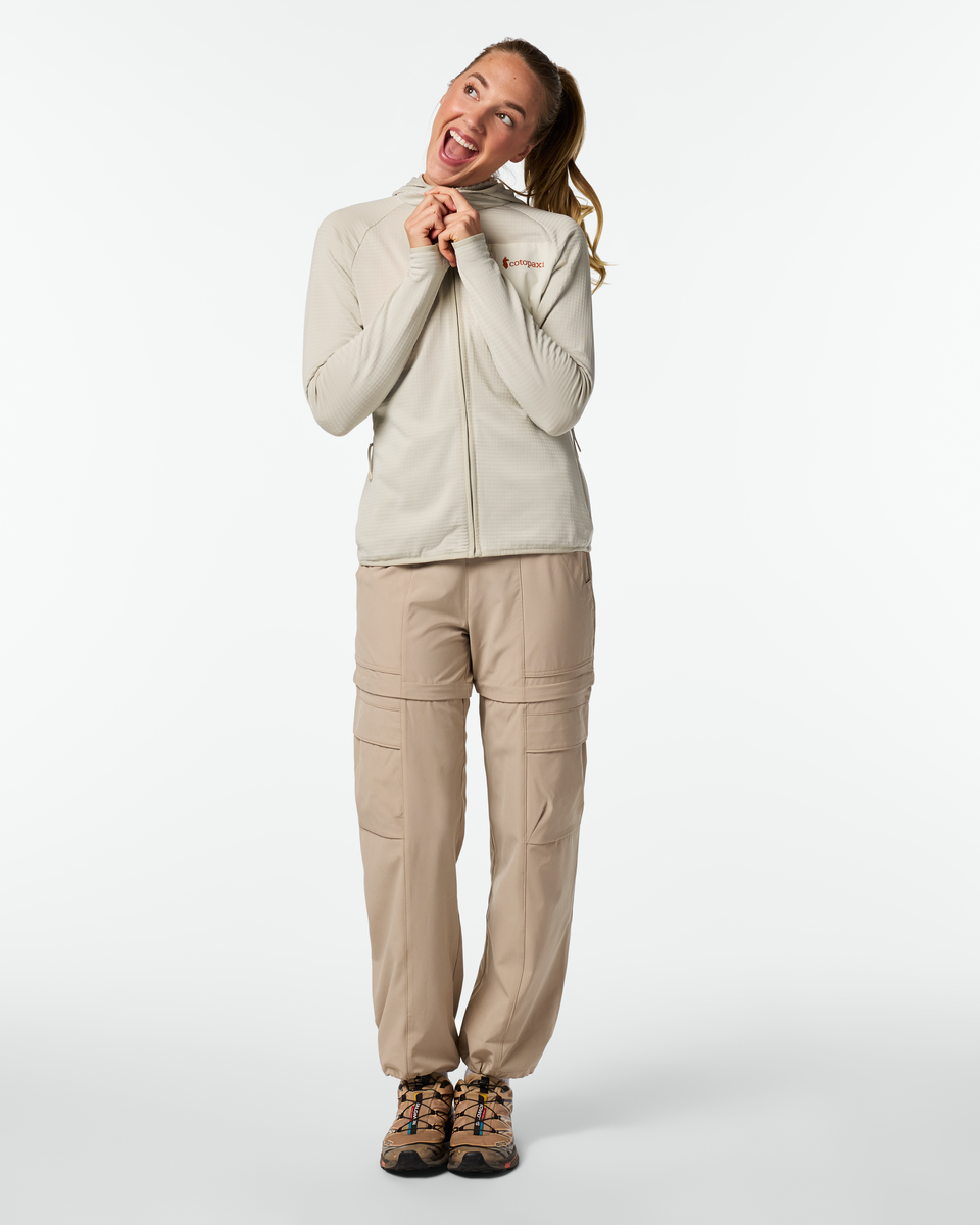 Otero Fleece Full Zip Hooded Jacket Women's - Image 12