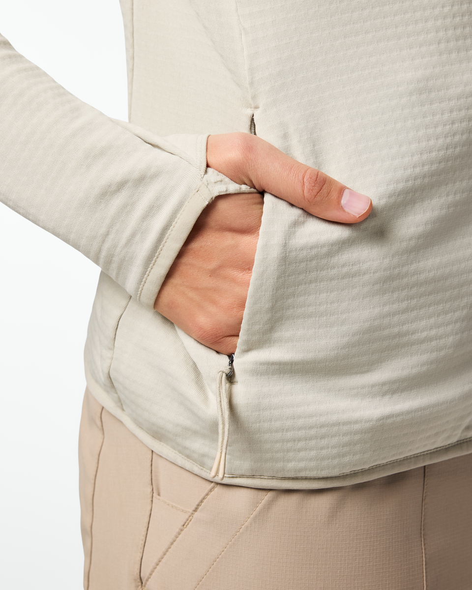 Otero Fleece Full Zip Hooded Jacket Women's - Image 15