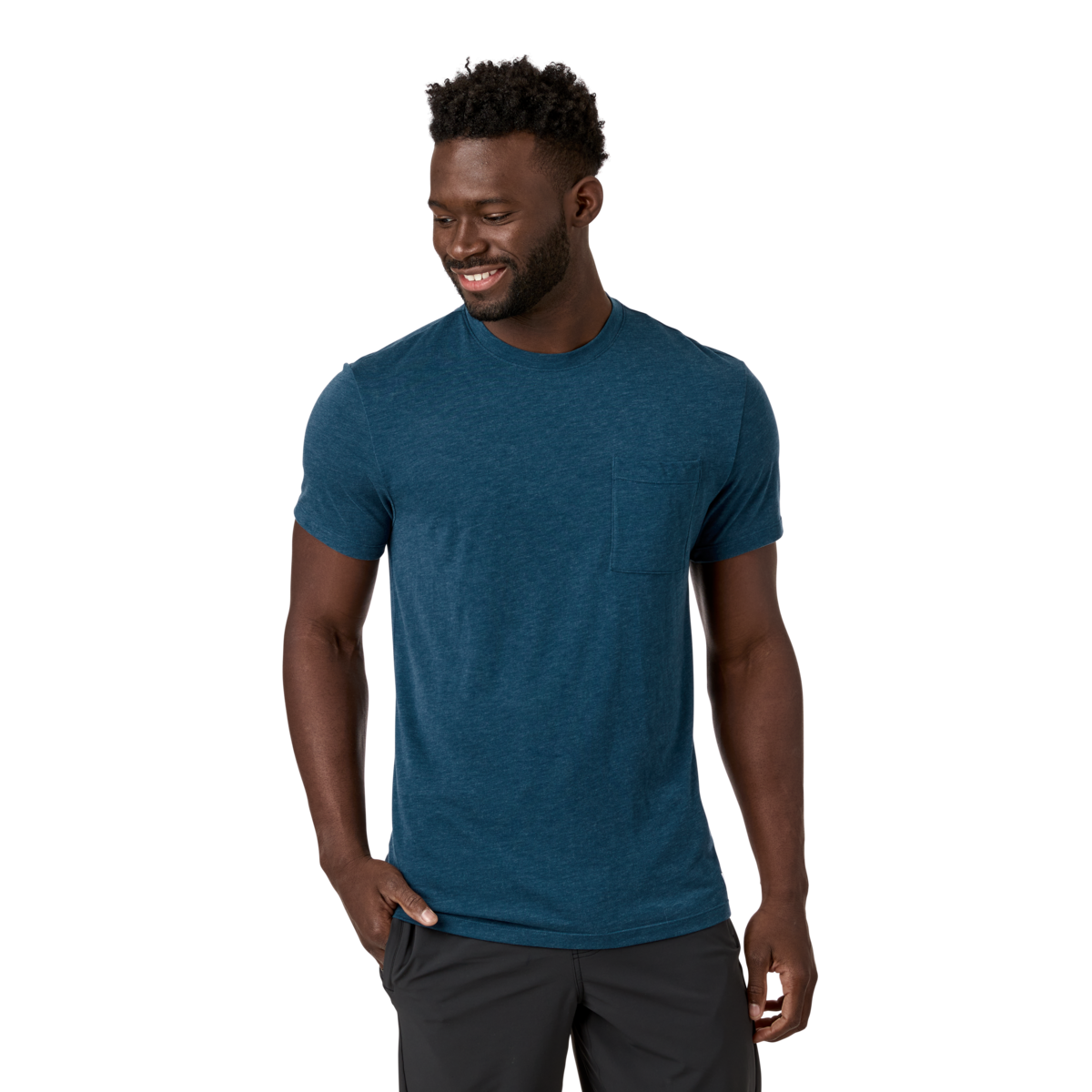 Paseo Travel Pocket T Shirt Men's - Image 7