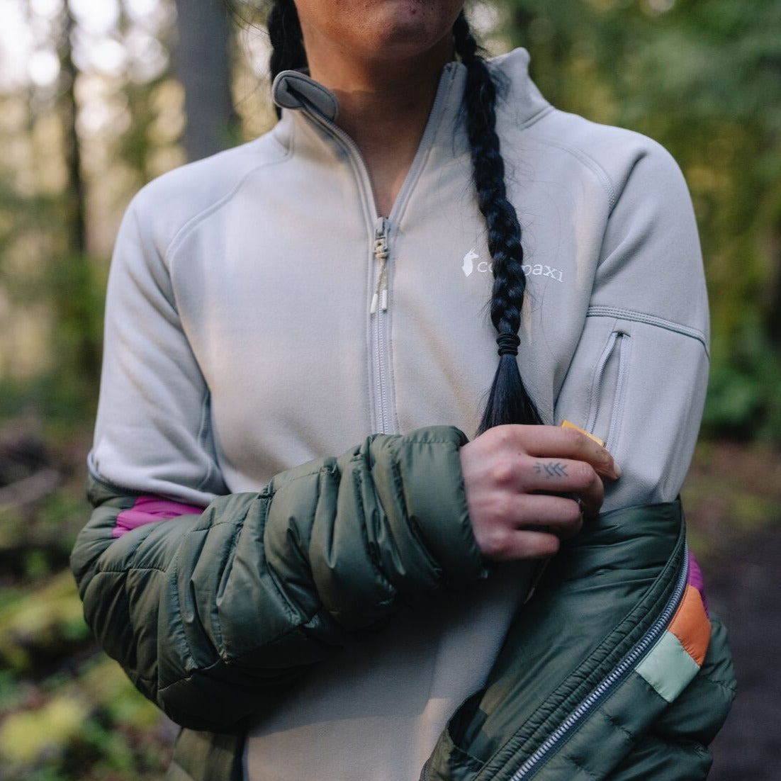 Tempa Fleece Half Zip Pullover Women's - Image 18