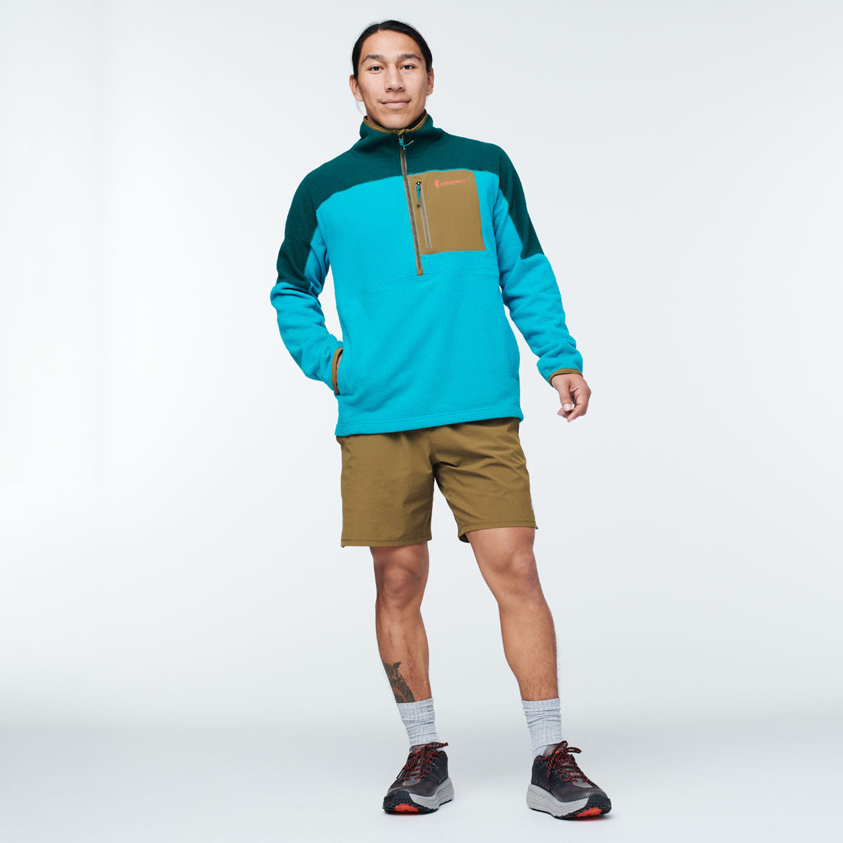 Abrazo Half Zip Fleece Jacket Men's - Image 7