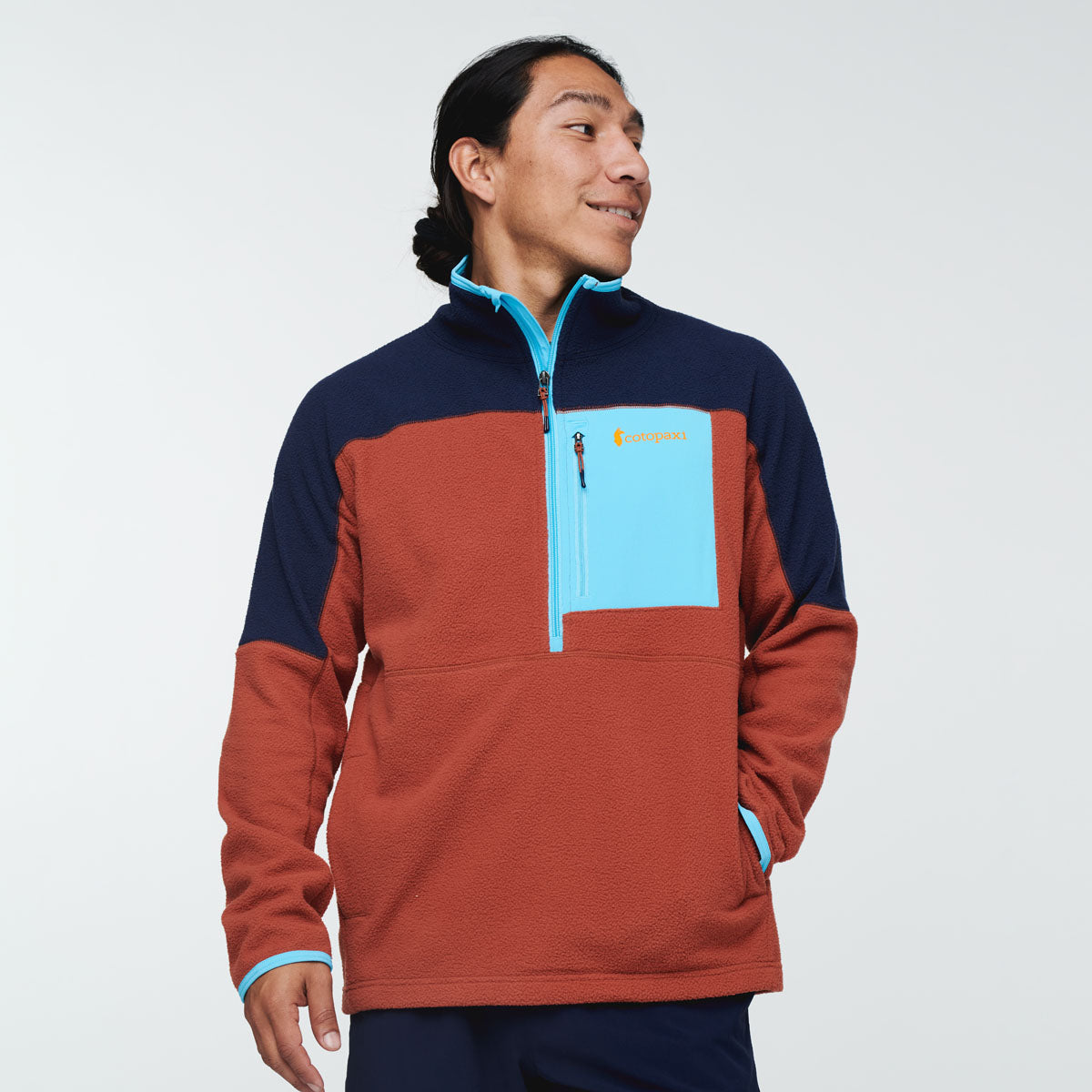 Abrazo Half Zip Fleece Jacket Men's - Image 14