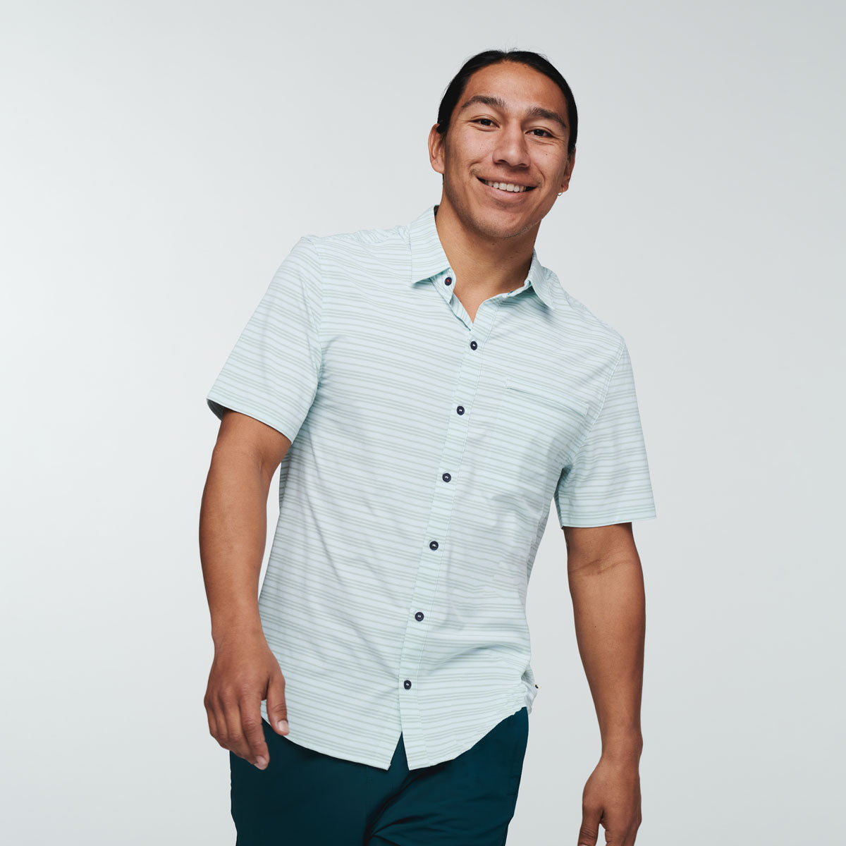 Cambio Button Up Print Men's