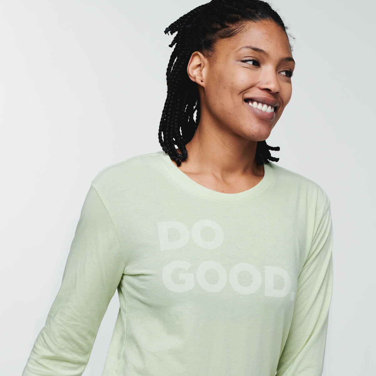 Do Good Long Sleeve T Shirt Women's Sale - Image 5
