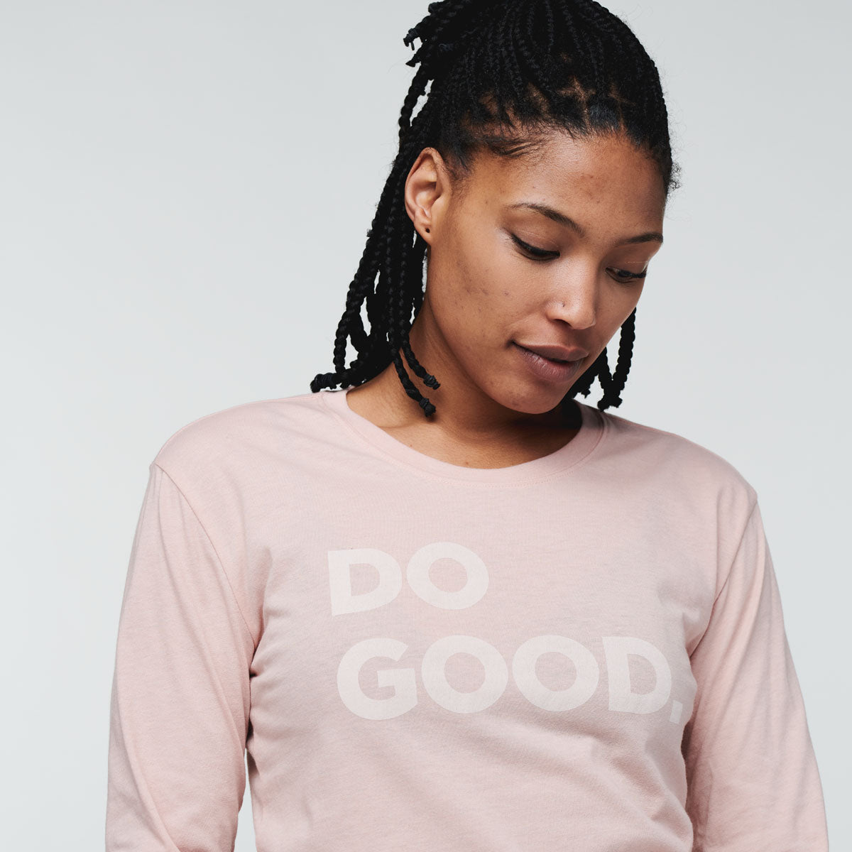 Do Good Long Sleeve T Shirt Women's - Image 3